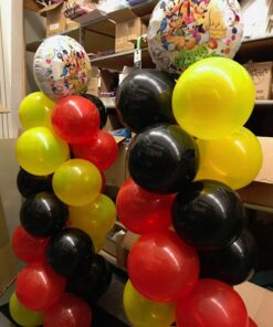 LotFancy 680W High Power Electric Balloon Pump, 110V-120V Balloon Inflator Pump for Party Decoration, Portable, Dual Nozzle Air Balloon Filler Machine, Fast & Efficient 22 71DXFqutCL