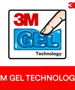 3M Gel Wrist Rest for Mouse, Soothing Gel Comfort with Durable, Easy to Clean Leatherette Cover, Antimicrobial Product Protection, 6.9", Black (WR305LE) 27 71DXz1mqiCL