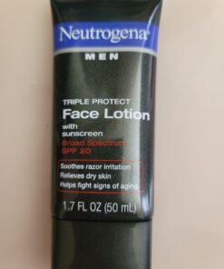 Neutrogena Triple Protect Face Lotion for Men, SPF 20, 1.7 Ounce Mens Triple Protect Lotion 32 71DXzNKk9sL