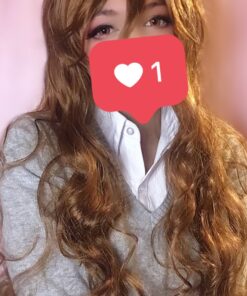 Rbenxia Curly Cosplay Wig Long Hair Heat Resistant Spiral Costume Wigs Anime Fashion Wavy Curly Cosplay Daily Party Brown 32" 80cm Bown 37 71DYHFVyPvL