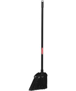 Rubbermaid Commercial 6374 7-1/2" Length x 2" Width x 35" Height, Black Color, Polypropylene Lobby Broom with Vinyl Coated Metal Handle 11 71DaJCUZe2L