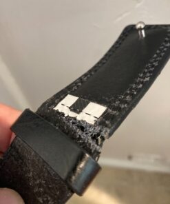 Dickies Men's No-Scratch Leather Mechanic Belt X-Large (42-44) Black 17 71DaXkiBC3L