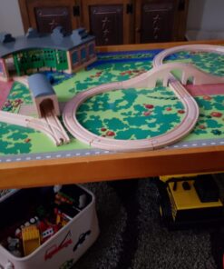 Melissa & Doug Classic Wooden Figure Eight Train Set (22 pcs) 38 71Dau20jKQL