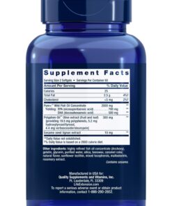 Super Omega-3 EPA/DHA Fish Oil, Sesame Lignans & Olive Extract - For Heart & Brain Health – For Inflammation & Cholesterol Management – Gluten-Free, Non-GMO – Lemon Flavor 120 Softgels 120 Count (Pack of 1) Standard Packaging 12 71Daxql 4tL