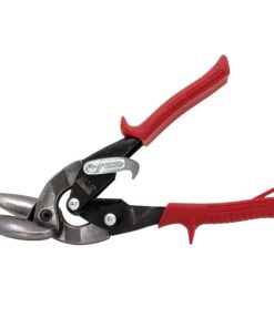 MIDWEST Tool and Cutlery Aviation Snip - Left Cut Offset Tin Cutting Shears with Forged Blade & KUSH'N-POWER Comfort Grips - MWT-6510L 11 71Dc96ElorL