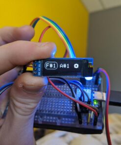 MakerFocus 2pcs I2C OLED Display Module 0.91 Inch I2C SSD1306 OLED Display Module White I2C OLED Screen Driver DC 3.3V~5V for Ar duino 32 71DcDxJ3KL