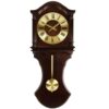 Bedford Clock Collection BED1712 Wall Clock with Pendulum and Chimes, Chocolate Wood 25 71DcTzJ44L