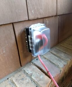 TayMac MM510C Single-Gang Horizontal/Vertical Weatherproof Receptacle Cover, 3.75 Inches Deep, Clear 39 71DckADQVdL