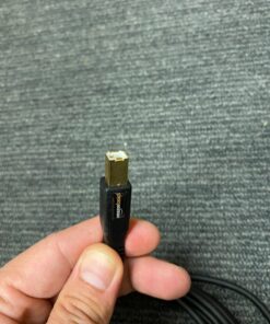 Amazon Basics USB-A to USB-B 2.0 Cable for Printer or External Hard Drive, Gold-Plated Connectors, 10 Foot, Black 10 Feet 1 31 71DeBeSXQWL