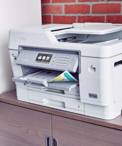 Brother Inkjet Printer, MFCJ6945DW, INKvestmentTank Color Inkjet All-in-One Printer with Wireless, Duplex Printing and Up to 1-Year of Ink in-Box, Amazon Dash Replenishment Enabled, White New Model: MFC-J6945DW (inc. 1 year ink) 22 71DeH61nrTL