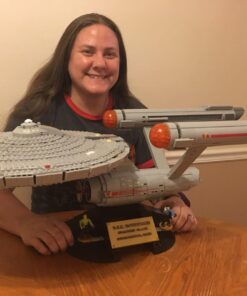 Mega Bloks Star Trek U.S.S. Enterprise NCC-1701 Collector Construction Set 202 71DeMGy30WL