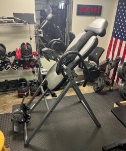 INNOVA HEALTH AND FITNESS ITM5900 Advanced Heat and Massage Inversion Table, Gray/Black 76 71DehKvlLWL
