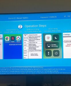 SmartSee Miracast Wireless Display Receiver 1080P HDMI WiFi Media Streamer Adapter Support YouTube Netflix Hulu Plus Airplay DLNA TV Stick for Android/Mac/iOS/Windows (2.4G) 30 71DfjX4fF9L
