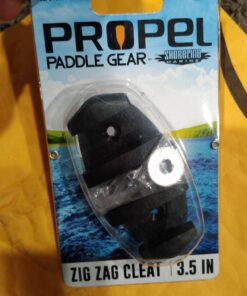 Shoreline Marine PROPEL PADDLE GEAR Nylon Zig Zag Cleat | 3.5-Inches | Stainless Steel Hardware |Durable Material | Double Mounting Holes | Ideal for Marine, Deck, Nautical Use 6 71DgGGc4gJL