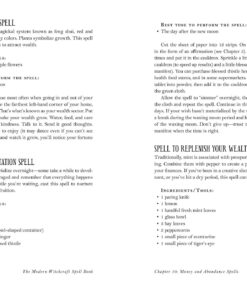 The Modern Witchcraft Spell Book: Your Complete Guide to Crafting and Casting Spells (Modern Witchcraft Magic, Spells, Rituals) 14 71DhCVwCqRL