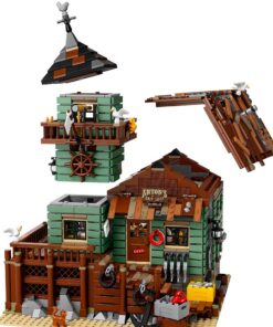 LEGO Ideas Old Fishing Store (21310) - Building Toy and Popular Gift for Fans of LEGO Sets and The Outdoors (2049 Pieces) 43 71Dhvy 3VTL
