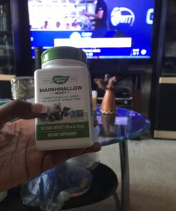 Nature's Way Premium Herbal Marshmallow Root 960 mg per serving 100 VCaps 28 71Di ZWGbdL