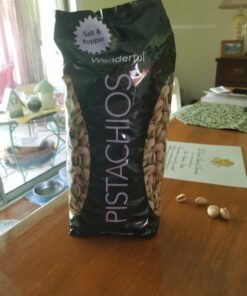 Wonderful Pistachios In Shell, Salt & Pepper, 48 Ounce Resealable Bag, Healthy Snack, Protein Snack, Pantry Staple (48 oz) 48 Ounce (Pack of 1) 31 71DjJSvpTL