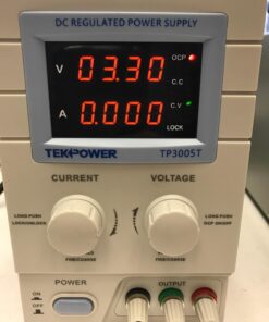 Tekpower TP3005T Variable Linear DC Power Supply, 0-30V @ 0-5A with Alligator Test Leads (110V Input) 32 71DjPk9EVbL