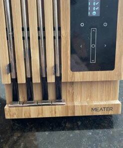 MEATER Block: 4-Probe Premium WiFi Smart Meat Thermometer | for BBQ, Oven, Grill, Kitchen, Smoker, Rotisserie | iOS & Android App | Apple Watch, Alexa Compatible | Dishwasher Safe 31 71DjSCb8i1L