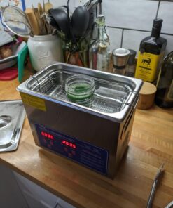 VEVOR Professional Ultrasonic Cleaner, Easy to Use with Digital Timer & Heater, Stainless Steel Industrial Machine for Parts, 110V, FCC/CE/RoHS Certified (3L) 3L 26 71Dk7H1V7UL