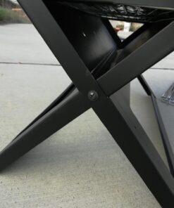 Fire Sense 60508 Notebook Charcoal BBQ Grill 3.5mm Cooking Bars Instant Foldable & Easy Portability For Outdoor Barbecues Camping Traveling Picnics Garden Beach Party - Black Charcoal Grill 45 71DkYo1IuL