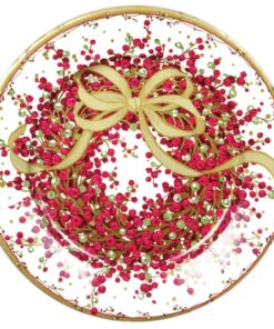 Christmas Plates Christmas Paper Plates Christmas Party Supplies Dinner Plates 10" Pepperberry 16 Pc