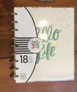 me & my BIG ideas Create 365 The Happy Planner, Hello Life, Jul 2016 - Dec 2017 58 71Dkx4725ZL