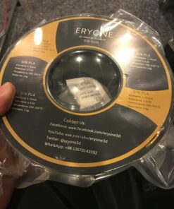 ERYONE Silk PLA Filament for 3D Printer, 1.75mm, -0.03mm, 1kg (2.1LBS)/Spool, Silk Glod A-glod 66 71DlsDpHOvL