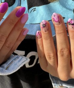 SUNUV SUN2C 48W UV Light for Nails, UV LED Nail Lamp with 4 Timer Settings, User-Friendly LED Nail Light Compatible with All Gel Types, Quick Drying Nail Dryer Pink 43 71DmDBAac1L