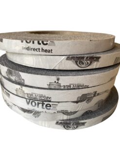 1/2" x 1/8" LavaLock High Temp BBQ Gasket Smoker Seal for Nomex Door Lid, Self Stick Grey 34 71Dn7AoOFS