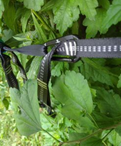 Wise Owl Outfitters Hammock Straps for Trees Heavy Duty - Set of Two 10ft Long, 1 Inch Thick Camping Hammock Tree Straps w/ 38 Loops & 2D Carabiners - Essential Hammock Accessories Grey 30 71DnMfUpiQL 1