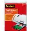 Scotch Thermal Laminating Pouches, Laminate Homemade Ornaments, Christmas Banners and Gift Tags, 5 Mil, 20-Pack Photo Size Laminating Sheets 5 x 7 Inches, Clear 5x7 Photo 7 71DnxZXccYL
