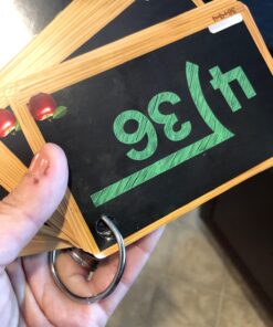 Star Right Math Flash Cards Set of 4 - Addition, Subtraction, Division, & Multiplication Flash Cards - 4 Rings - 208 Math Flash Cards - Ages 6+ - Kindergarten, 1st, 2nd, 3rd, 4th, 5th & 6th Grade 46 71DoNkEPEL