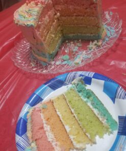 Amazon Basics Nonstick Round Baking Cake Pan, 9 Inch, Set of 2, Gray, 10.7x9.7x1.5cm 47 71DqIHcxuaL