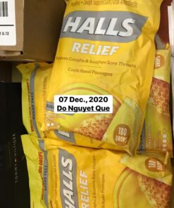 HALLS Relief Honey Lemon Sugar Free Cough Drops, Value Pack, 180 Drops 180 Count (Pack of 1) 58 71DrQWa5qSL