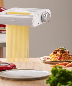 Antree Pasta Maker Attachment 3 in 1 Set for KitchenAid Stand Mixers Included Pasta Sheet Roller, Spaghetti Cutter, Fettuccine Cutter Maker Accessories and Cleaning Brush 3 in 1 Pasta Attachment Set 23 71DstehrMeL