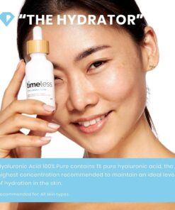 Timeless Skin Care Hyaluronic Acid 100% Pure Serum - Hydrating Face Serum for Personal Care - Fragrance-Free Hyaluronic Acid Serum for Skin Care - 2 oz 2 Fl Oz (Pack of 1) 22 71DtP1q6egL