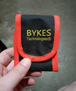 BYKES Magnetic Wristband for Holding Screws, Nuts, Nails and Bolts | Powerful Super Strong Magnetic Tool Wristband for Men and Women | Large Magnetic Wrist Tool Holder | Tool Gifts for Men | Red/Black 16 71DtgLDbSuL