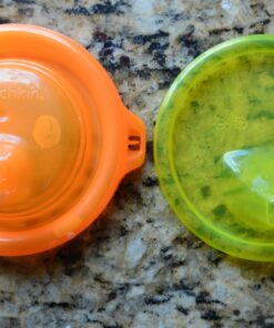 The First Years Take & Toss Spill Proof Sippy Cups - Reusable Toddler Cups - Rainbow - Kids Cups and Snap On Lids for Ages 9 Months and Up - 4 Count Classic Rainbow 53 71Dtv nLTNL 3