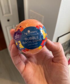 Two Sisters Bath Bombs for Kids with Surprise Toys Inside, 6 Bubble Bath Bombs with Kid Toy Suprises, Gentle and Kids Safe, Ideal Birthday Gift for Boys & Girls 6-pack Surprise 46 71DuDMEOJJL