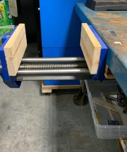 Yost Vises M9WW Rapid Action Woodworking Vise | Quick Release Lever for Quick Adjustments | 9 Inch Jaw Width | Made with Heavy-Duty Cast Iron | Blue Yost M9WW 68 71DuqMqe9xL