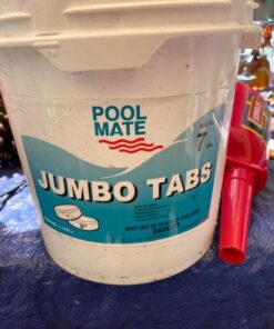 Pool Mate 1-1407 Jumbo Tabs Swimming Pool Chlorine, 7-Pounds 16 71DxtbkF24L
