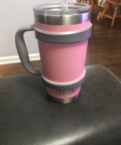 F-32 Handle - 19 COLORS - 20oz Size - Compatible with 20 Oz YETI Tumbler Travel Mug - BPA FREE (20OZ, ZEN GRAY, 1 Count (Pack of 1)) 20ozZen Gray 20.0 ounces 31 71DyHYCHRL