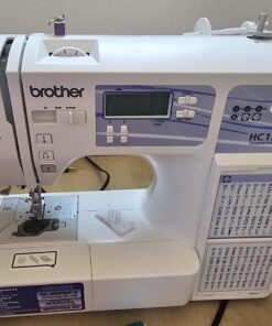 Brother Sewing and Quilting Machine, HC1850, 185 Built-in Stitches, LCD Display, 8 Included Sewing Feet 32 71Dz65P2DlL