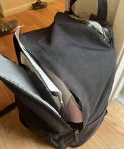 Amazon Basics Classic School Backpack - Black 1-Pack Backpack Only 76 71E MM1zBWL