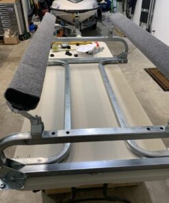 ECOTRIC Watercraft PWC Dolly Boat Jet Ski Stand Storage Trailer Watercraft Cart Watercraft Dolly PWC Dock Slipway Cart Adjustable Bunks W/ 4 Casters and 2 Brakes 1000lb Capacity 42 71E bD3XOGL