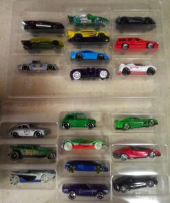 Hot Wheels Set of 20 Toy Cars & Trucks in 1:64 Scale, Collectible Vehicles (Styles May Vary) 20-Pack 50 71E pQGmObL