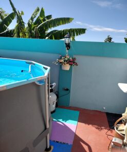 XtremepowerUS 3,100GPH Swimming Pool 16" Sand Filter 3/4 HP Pool Pump w/ Timer 15,000GAL Above Ground Pool Set 16" Sand Filter W/ Pump 50 71E sR3XTsL