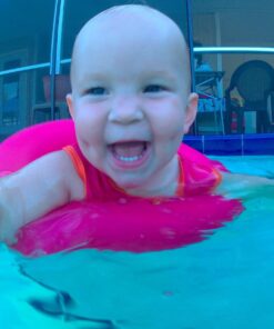 SwimSchool TOT Swim Trainer Vests for Toddlers Ages 2-4 – Boys/Girls – Multiple Colors/Styles – Learn to Swim Pool Floaties TOT Swim Trainer, Red/Berry 21 71E xynku1L